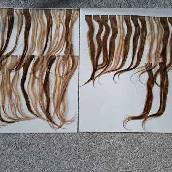 Babe brand tape in hair extensions main image 4
